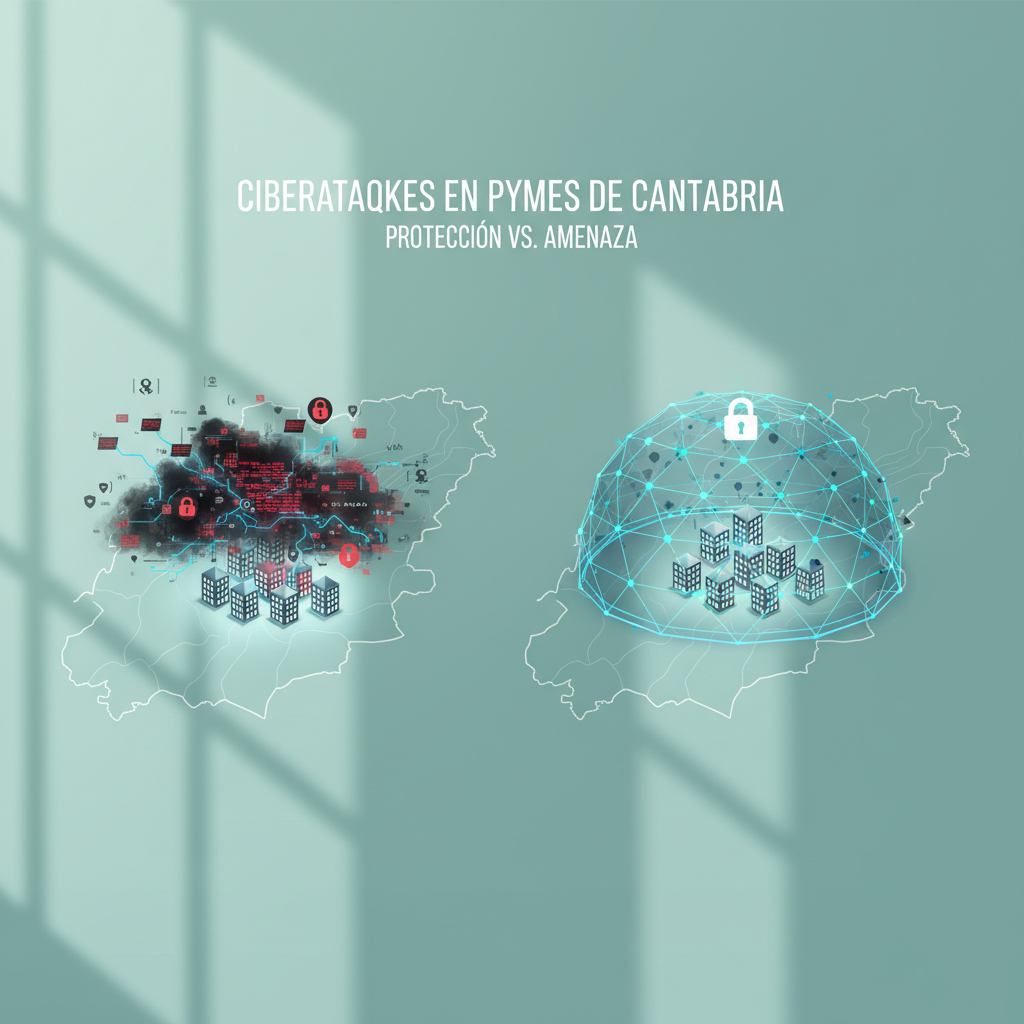Ciberataques en PYMES de Cantabria